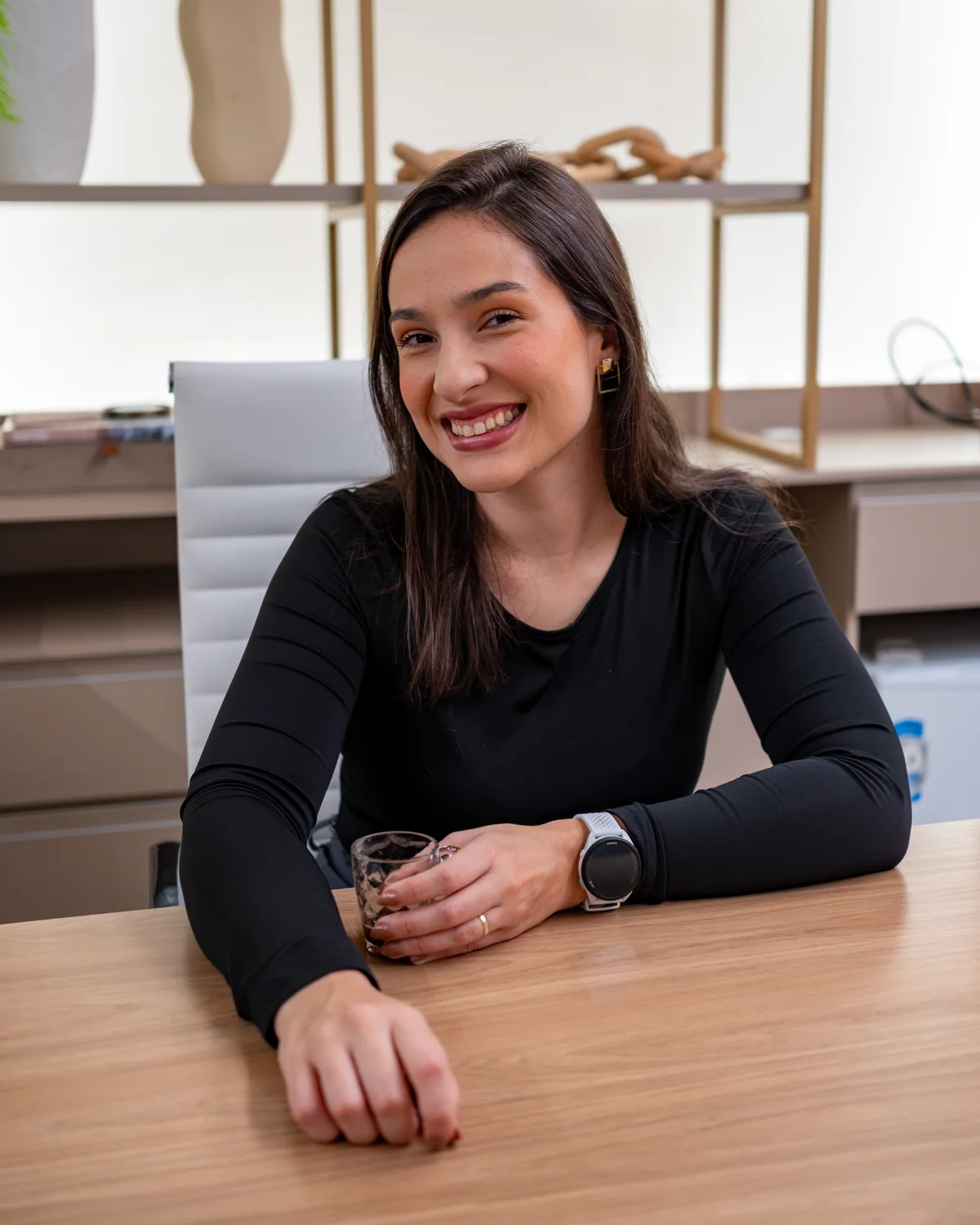 Dra. Lara Garcia, Biomédica e Responsável Técnica, na Clínica Di Garda